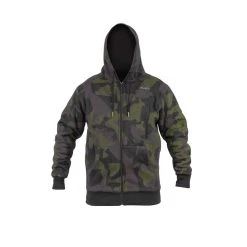 Avid Carp Distortion Camo Zip Hoodie