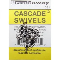 Breakaway Cascade Swivels Nickel