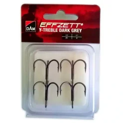 DAM Effzett Y-Treble Donkergrijze Dreggen