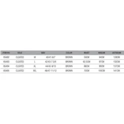 Scierra Kenai 15.000 Taille Bootfoot Cleated -Savage Gear shop scierra kenai waist wader boot foot.png