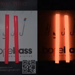 BoneBass Glow Sticks Ø 4 Mm 5 BoneBass Glow Sticks Ø 4 Mm -Savage Gear shop sticks oranje.jpg